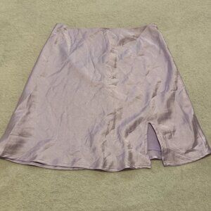 Luck & Trouble Women's Satin Skirt - Size 10